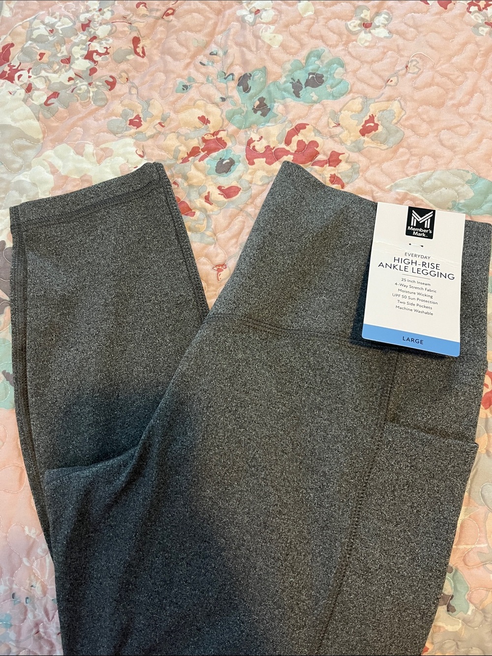 Makers of True High-Rise Ankle Legging - Dark Heather Gray